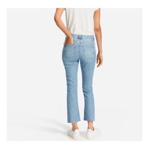 Everlane kick crop jeans